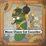 Cat Mouse Cheese Cucumber