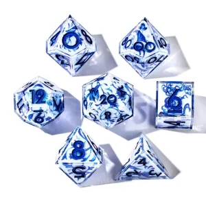 Qinghua Iconic 7-Piece Dice Set