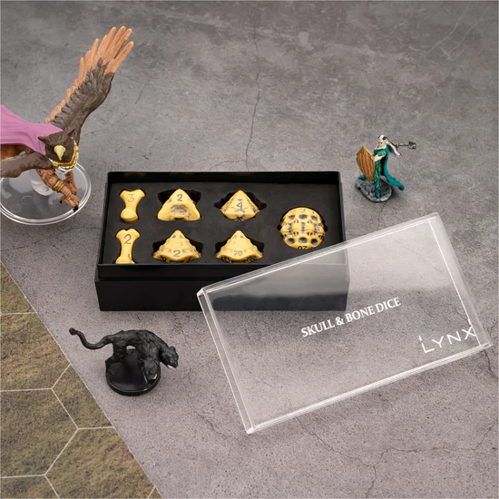 Skull & Bone Full 7 Dice Set