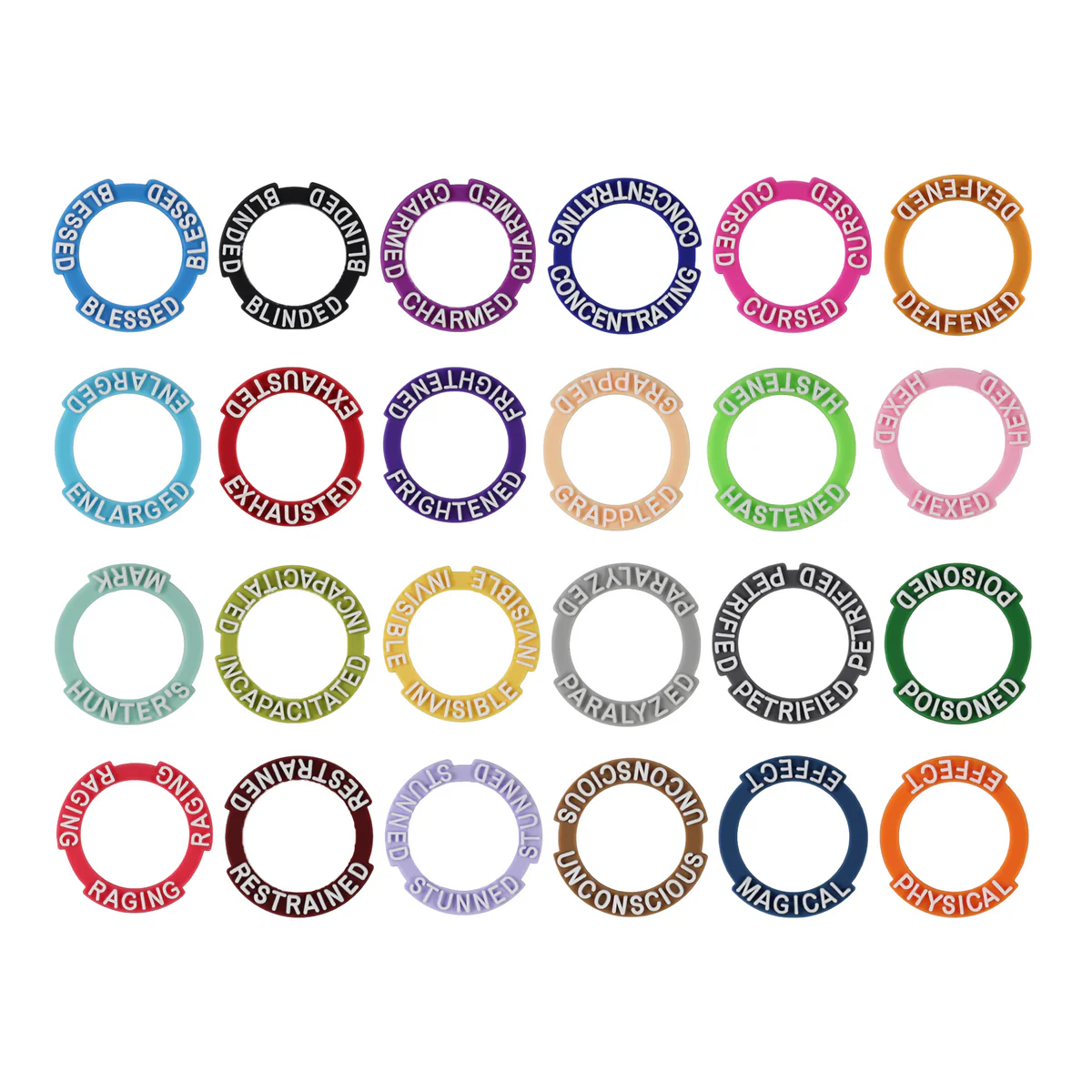 Lynx RPG Condition Rings
