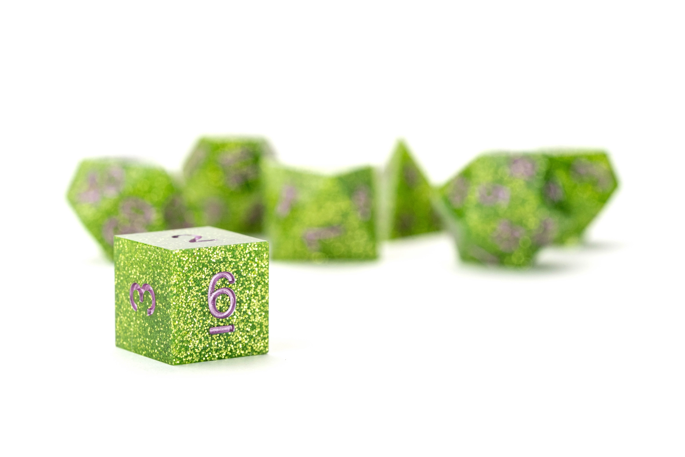 Sparkling Green Dice
