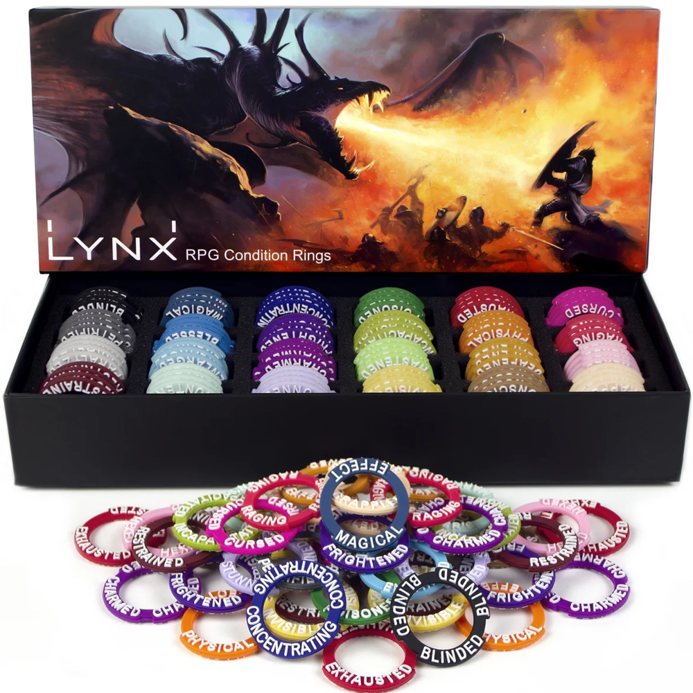 Lynx RPG Condition Rings