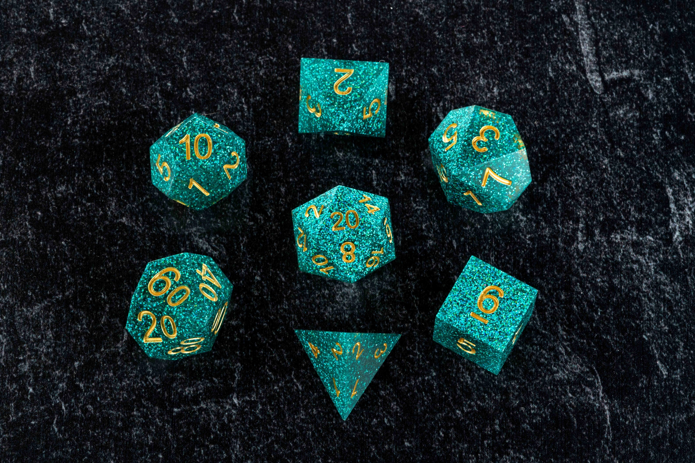 Dazzling Blue Dice