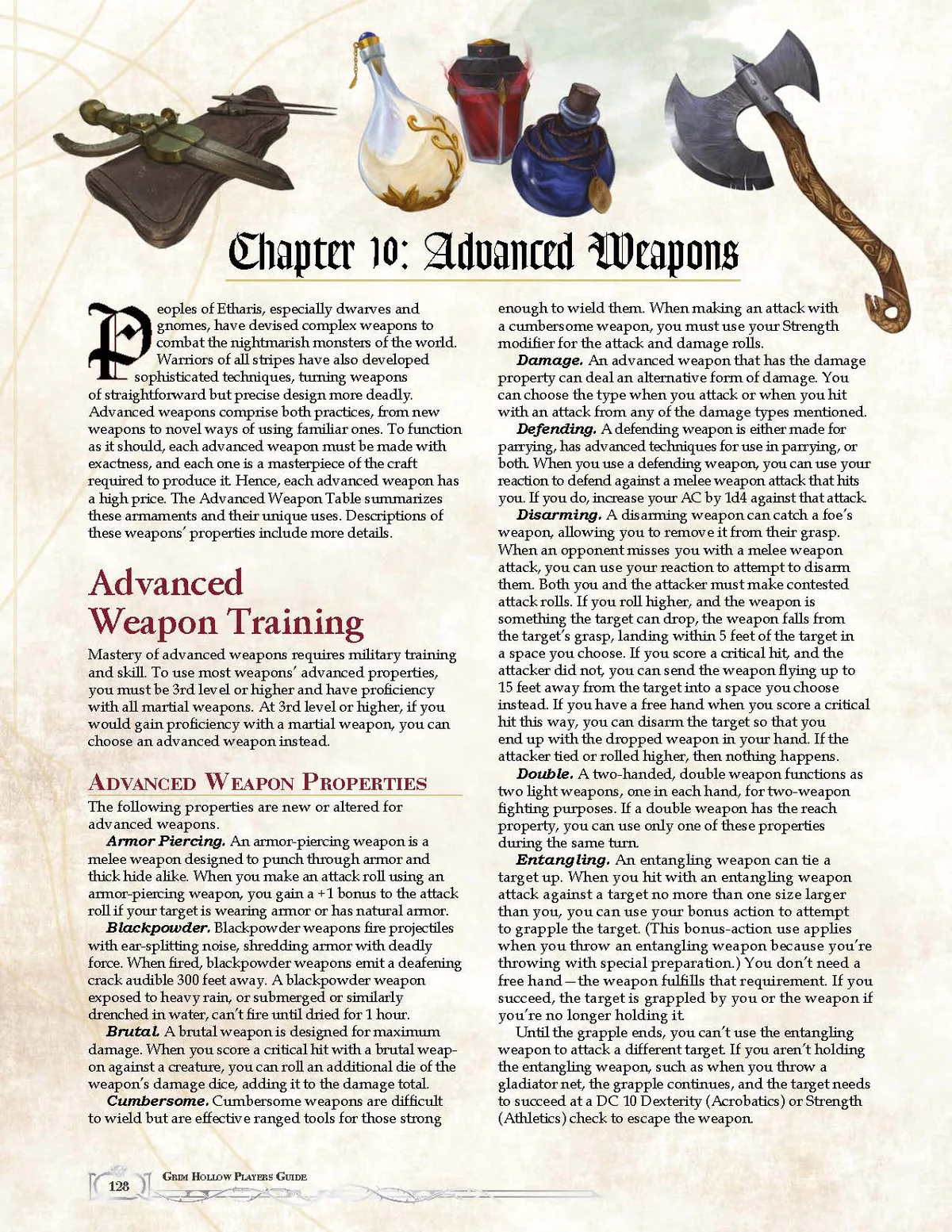 Grim Hollow Player's Guide