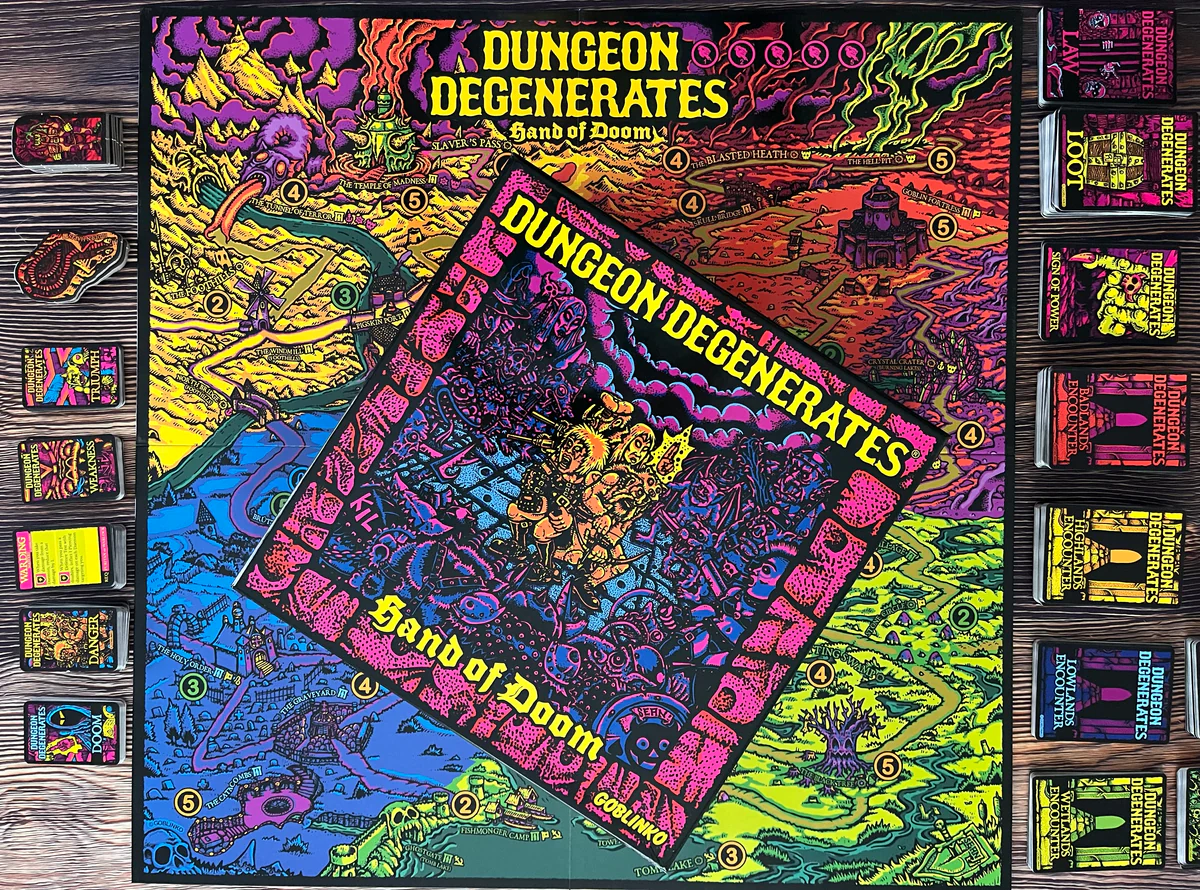 Dungeon Degenerates Hand of Doom