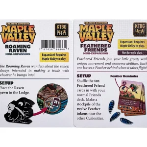 Maple Valley: Roaming Raven and Feathered Friends Mini-Expansions