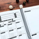 5e Player Campaign Journal For Dungeons and Dragons