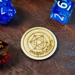 D&D Wooden Inspiration Tokens