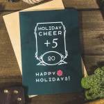 Holiday Cheer +5 Greeting Card