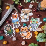 animal adventurer sticker pack