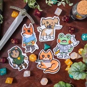 animal adventurer sticker pack