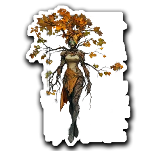 Fall Dryad Games Sticker