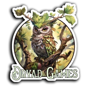 Owl Dryad Games Sticker