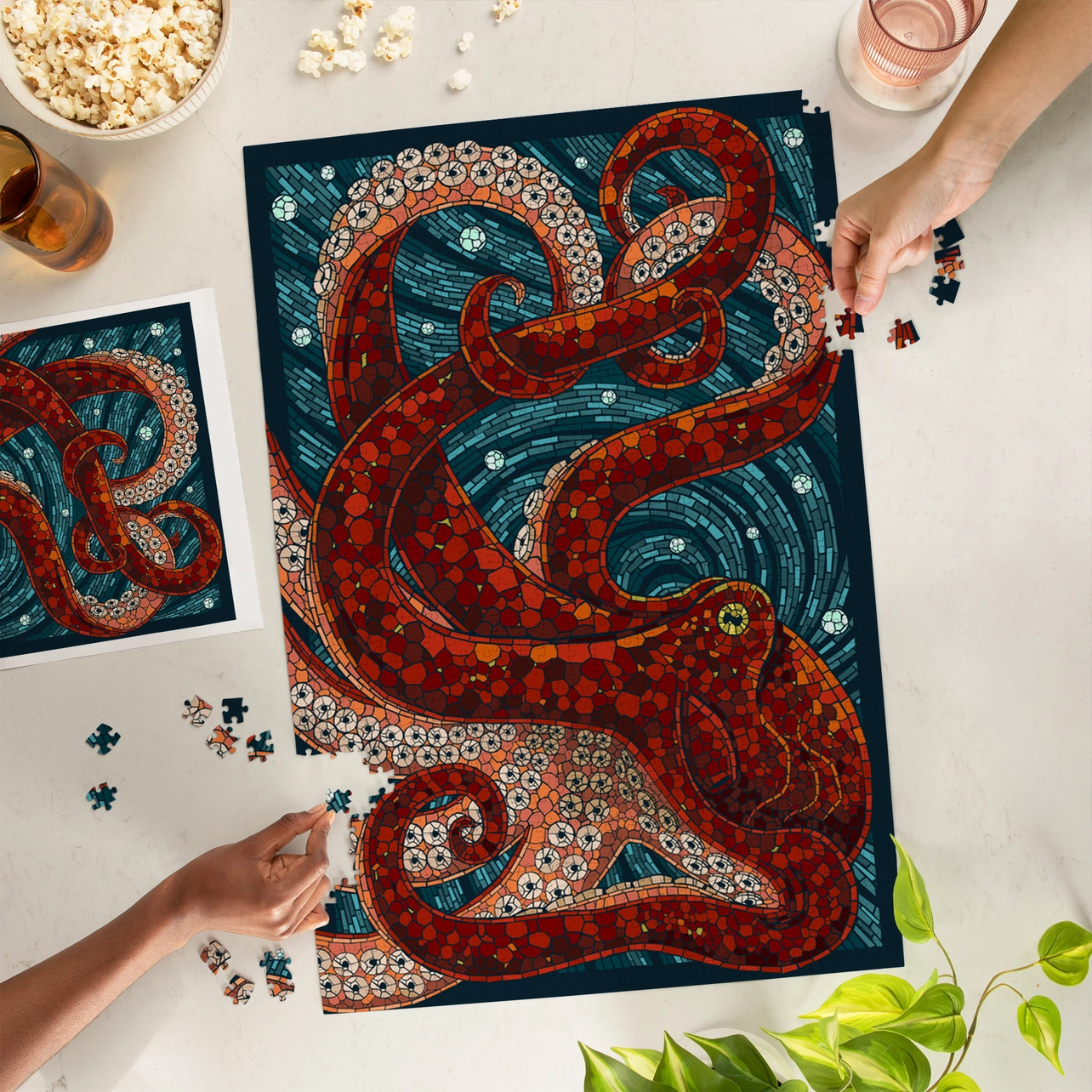 Octopus Mosaic Puzzle