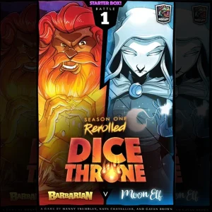 Dice Throne: Season One Rerolled – Battle 1: Barbarian v. Moon Elf