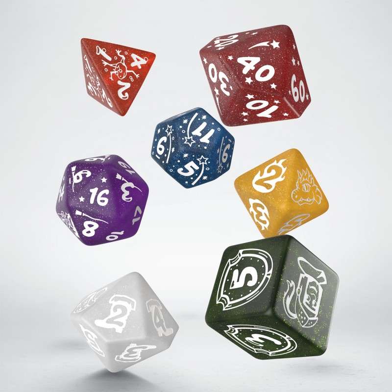 my very first dice set - fairy dust