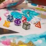 my very first dice set - fairy dust