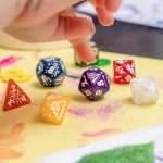 my very first dice set - fairy dust