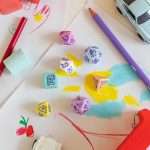 my very first dice set - little berry