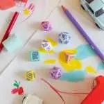 my very first dice set - little berry