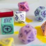 my very first dice set - little berry