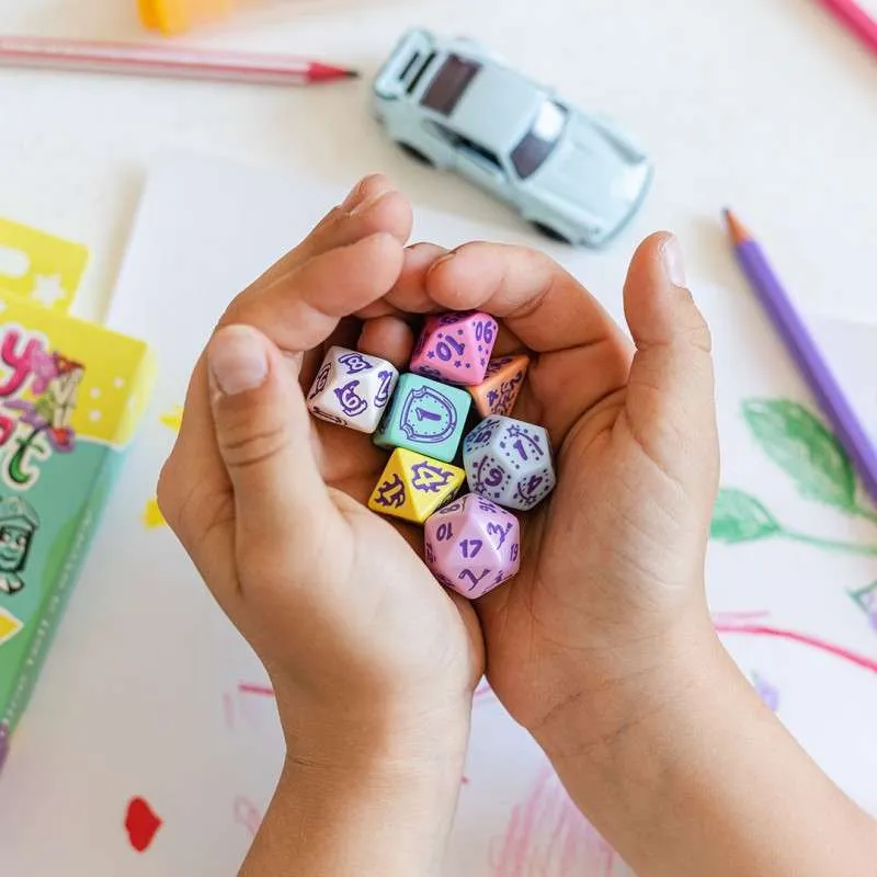 my very first dice set - little berry