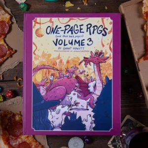 One-Page RPGs (and their back pages) Volume 3