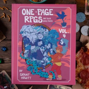 One-Page RPGs (and their back pages) Volume 4