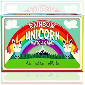 Rainbow Unicorn Matching Game