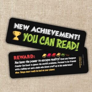 New Achievement You Can Read Bookmark | Dungeon Crawler Carl