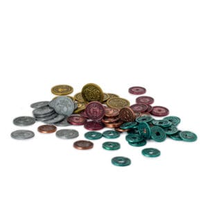 80 Metal Coins (Scythe & Expeditions)