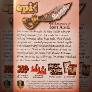 Tiny Epic Pirates: Crimson Silver Mini-Expansion